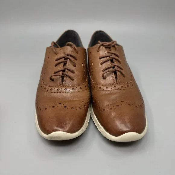 Cole Haan Zerogrand Womens Brown Leather Oxford Shoes Size 7B #W14476 Wingtip Amazon.com | Cole Haan Women main image 2